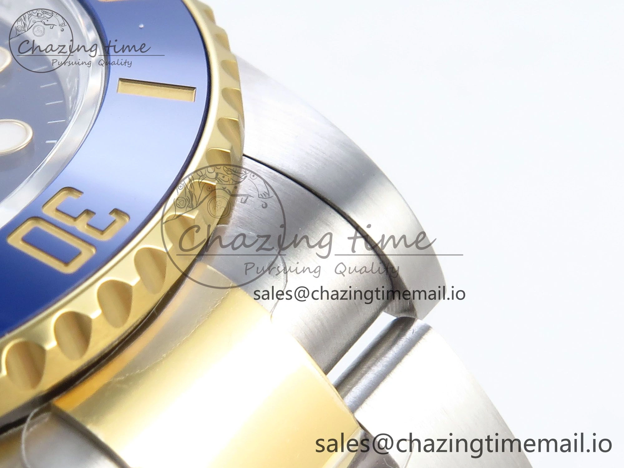Submariner 126613LB SS YG ARF 1:1 Best Edition Steel Blue Dial 904L on SS YG Oyster Bracelet SH3235