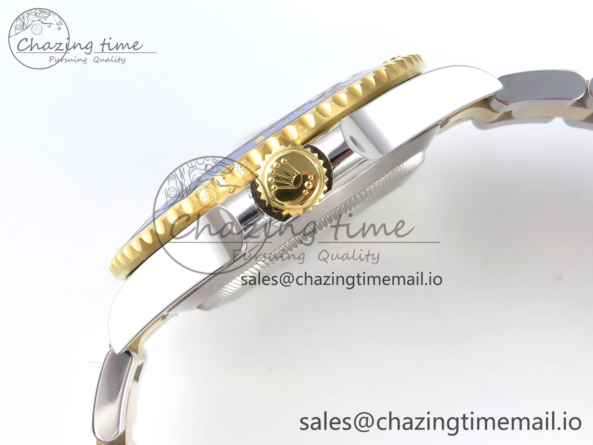 Submariner 126613LB SS YG ARF 1:1 Best Edition Steel Blue Dial 904L on SS YG Oyster Bracelet SH3235