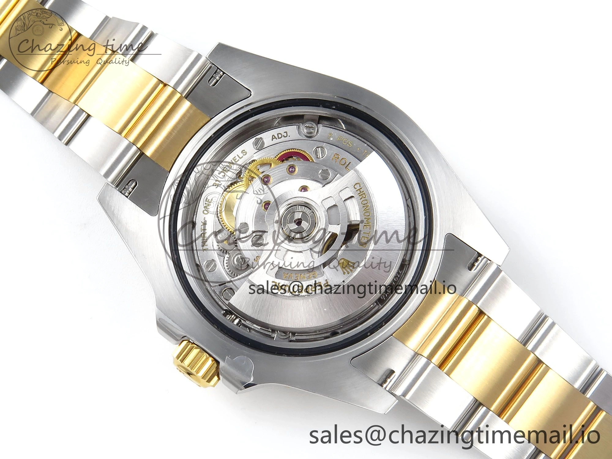Submariner 126613LB SS YG ARF 1:1 Best Edition Steel Blue Dial 904L on SS YG Oyster Bracelet SH3235