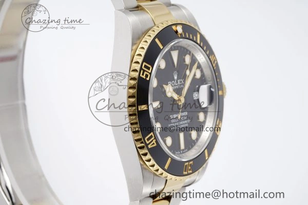 Submariner 126613LN 41mm 1:1 Best Edition YG SS Black Dial Clean Factory VR3235