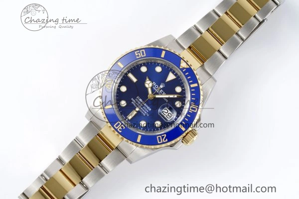 Submariner 126613LN 41mm 1:1 Best Edition YG SS Blue Dial Clean Factory VR3235