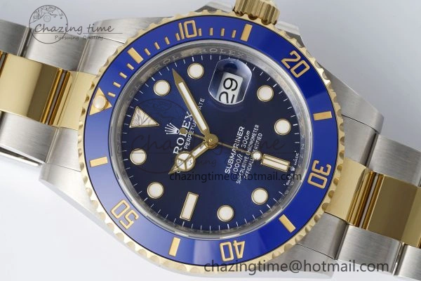 Submariner 126613LN 41mm 1:1 Best Edition YG SS Blue Dial Clean Factory VR3235