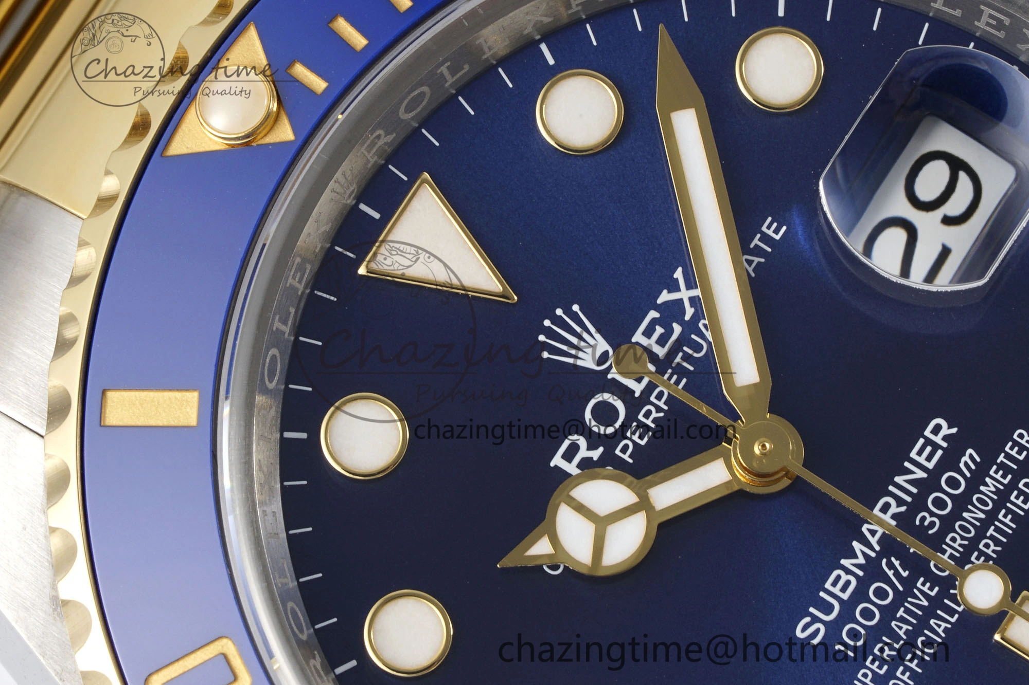 Submariner 126613LN 41mm 1:1 Best Edition YG SS Blue Dial Clean Factory VR3235