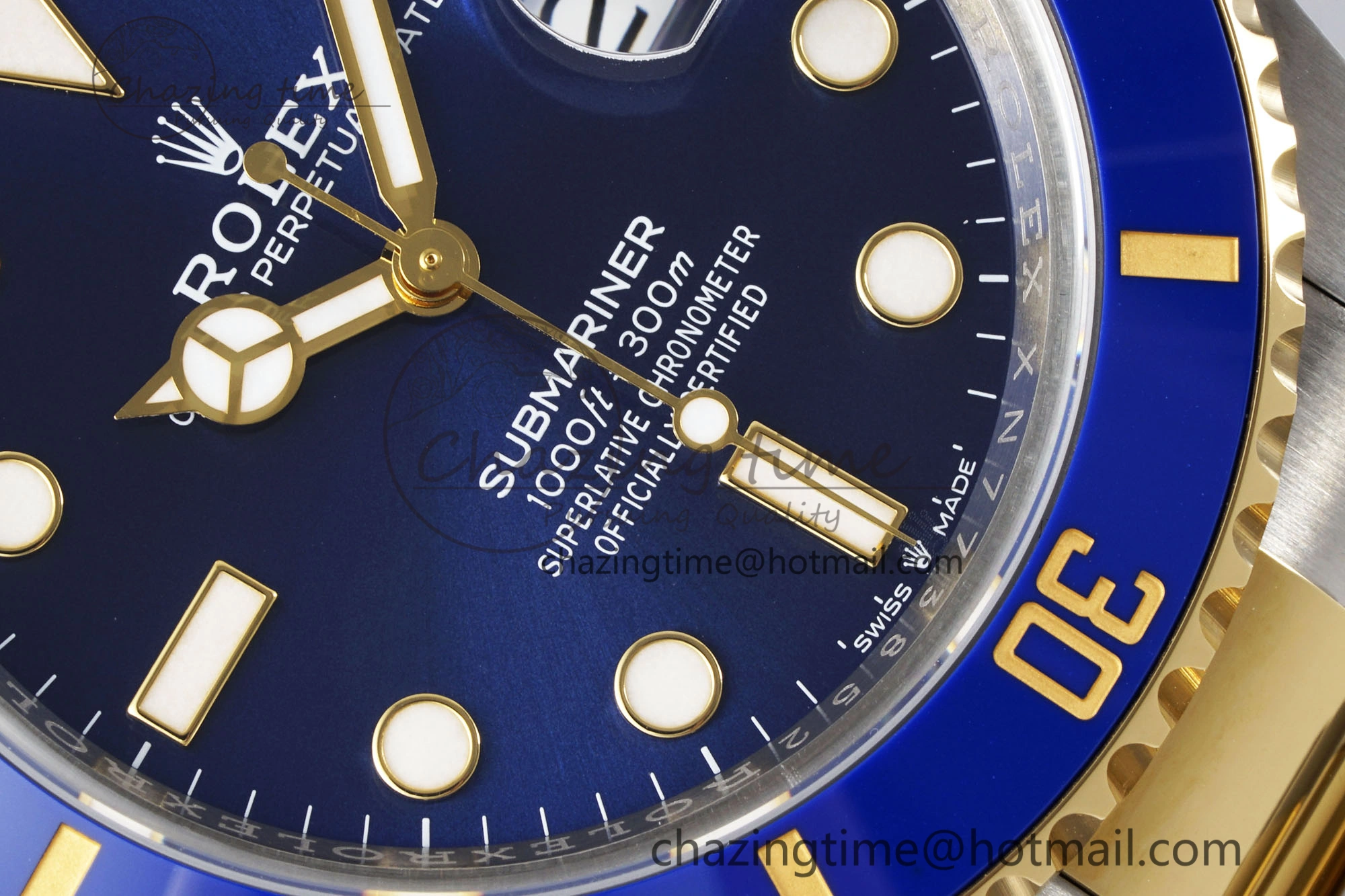 Submariner 126613LN 41mm 1:1 Best Edition YG SS Blue Dial Clean Factory VR3235