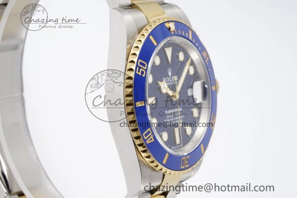 Submariner 126613LN 41mm 1:1 Best Edition YG SS Blue Dial Clean Factory VR3235