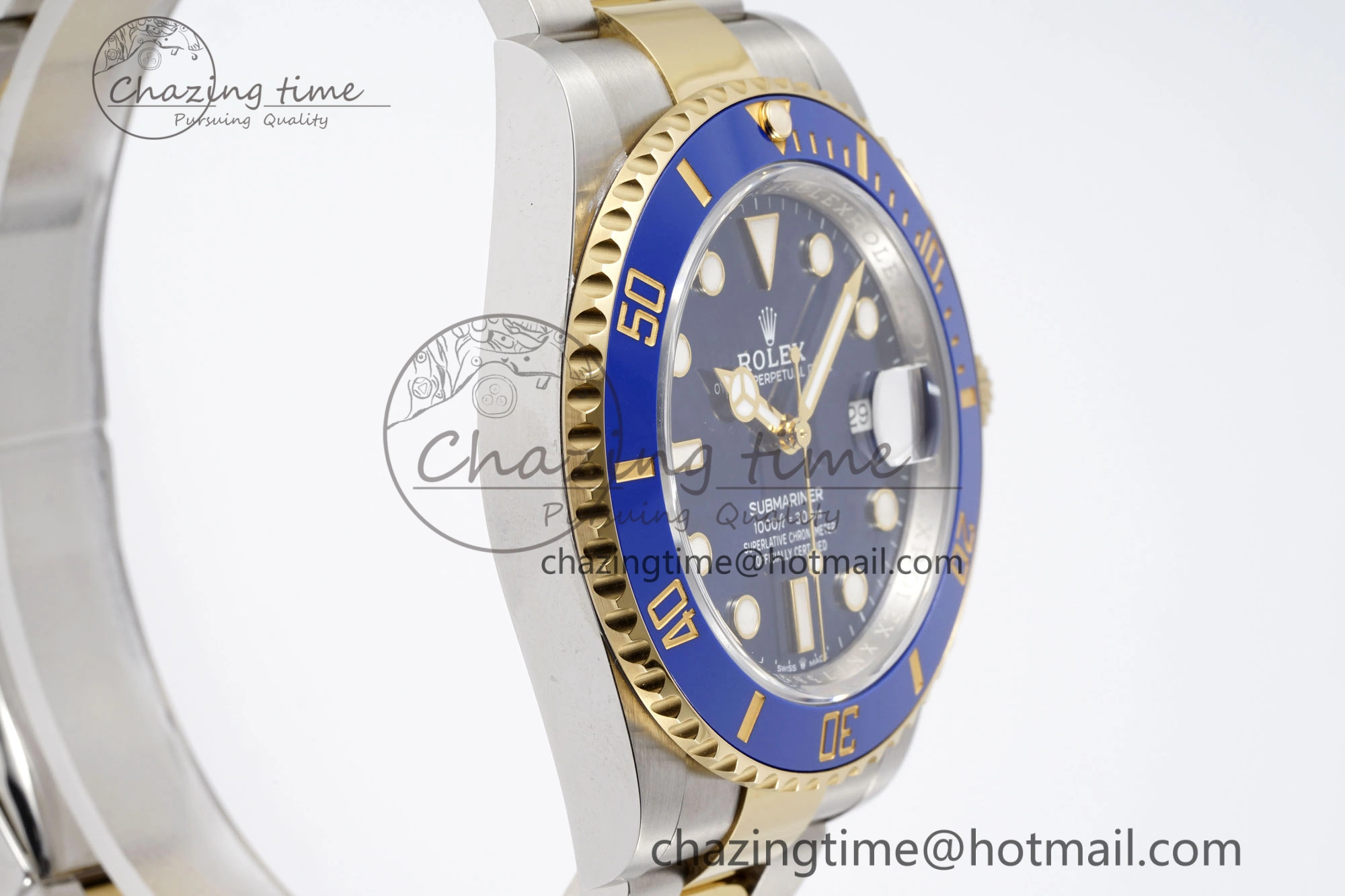 Submariner 126613LN 41mm 1:1 Best Edition YG SS Blue Dial Clean Factory VR3235