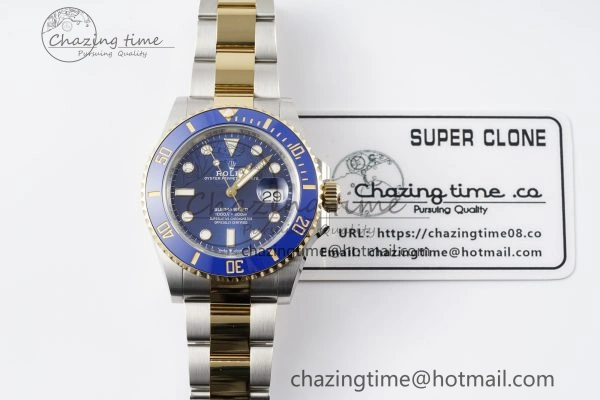 Submariner 126613LN 41mm 1:1 Best Edition YG SS Blue Dial Clean Factory VR3235