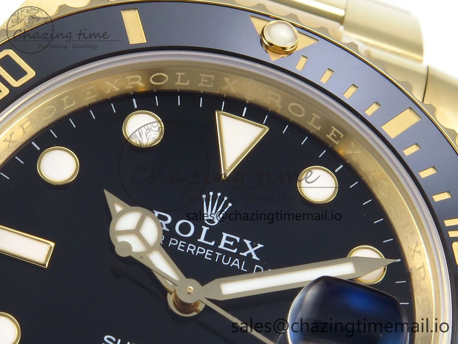 Submariner 126618 LN YG THBF 1:1 Best Edition Black Dial On YG Bracelet SH3235