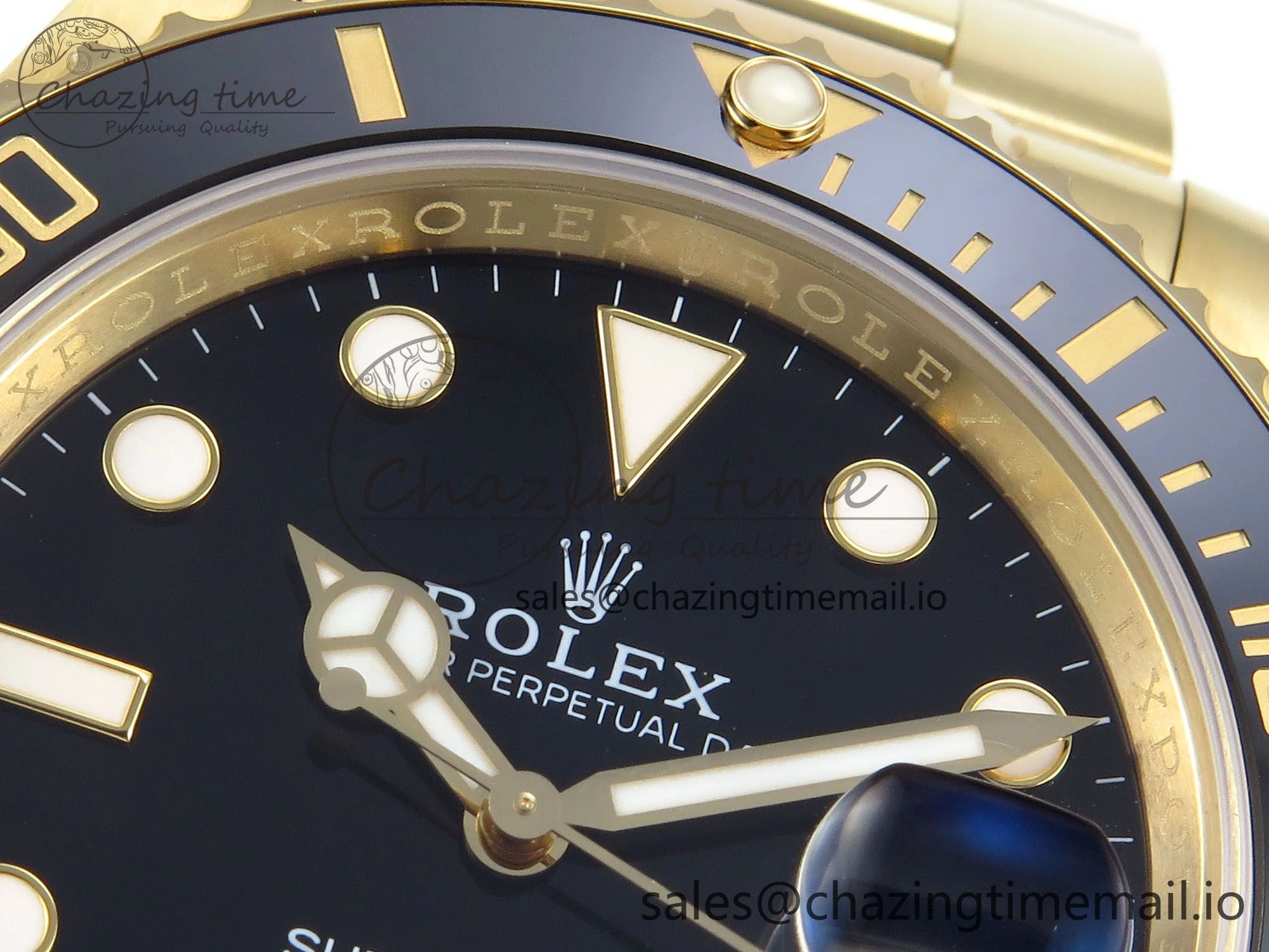 Submariner 126618 LN YG THBF 1:1 Best Edition Black Dial On YG Bracelet SH3235