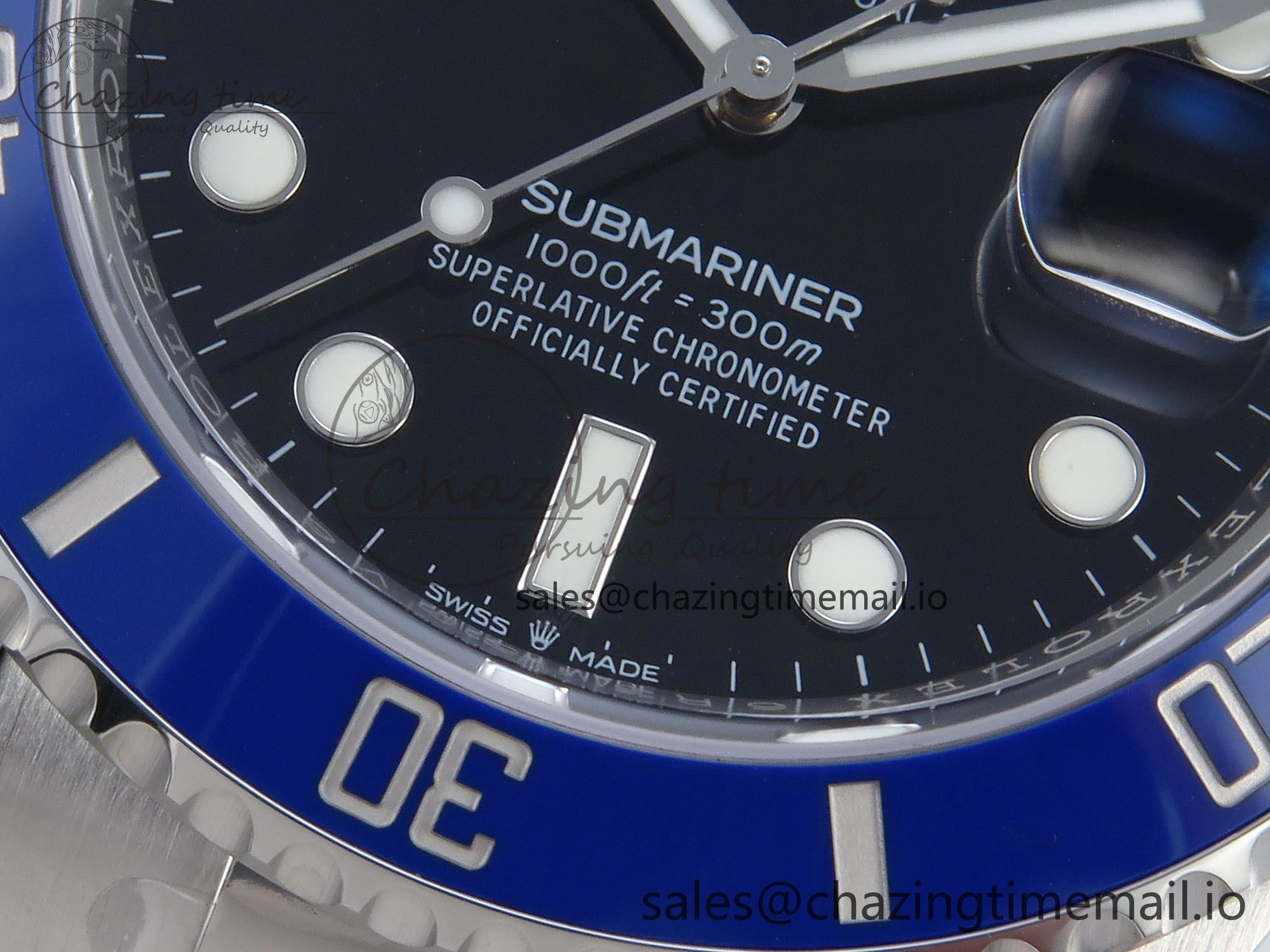 Submariner 126619 LB 904L SS THBF 1:1 Best Edition Black Dial On 904L SS Bracelet SH3235