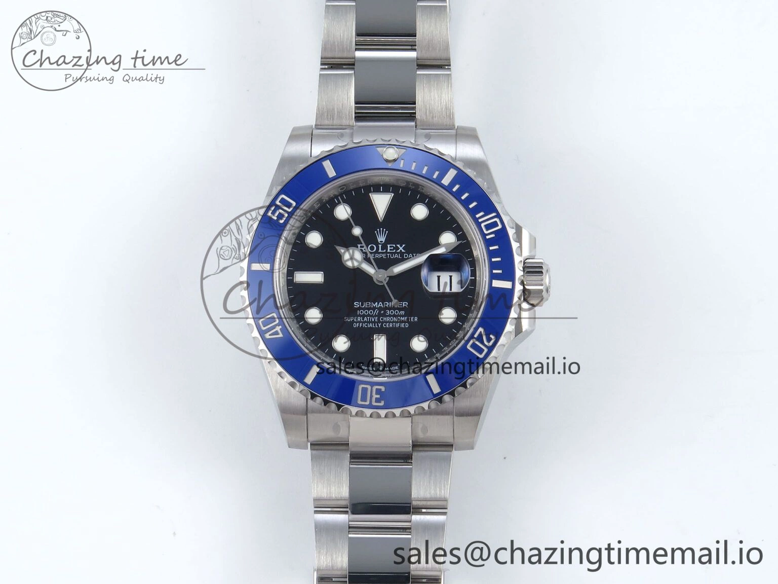 Submariner 126619 LB 904L SS THBF 1:1 Best Edition Black Dial On 904L SS Bracelet SH3235
