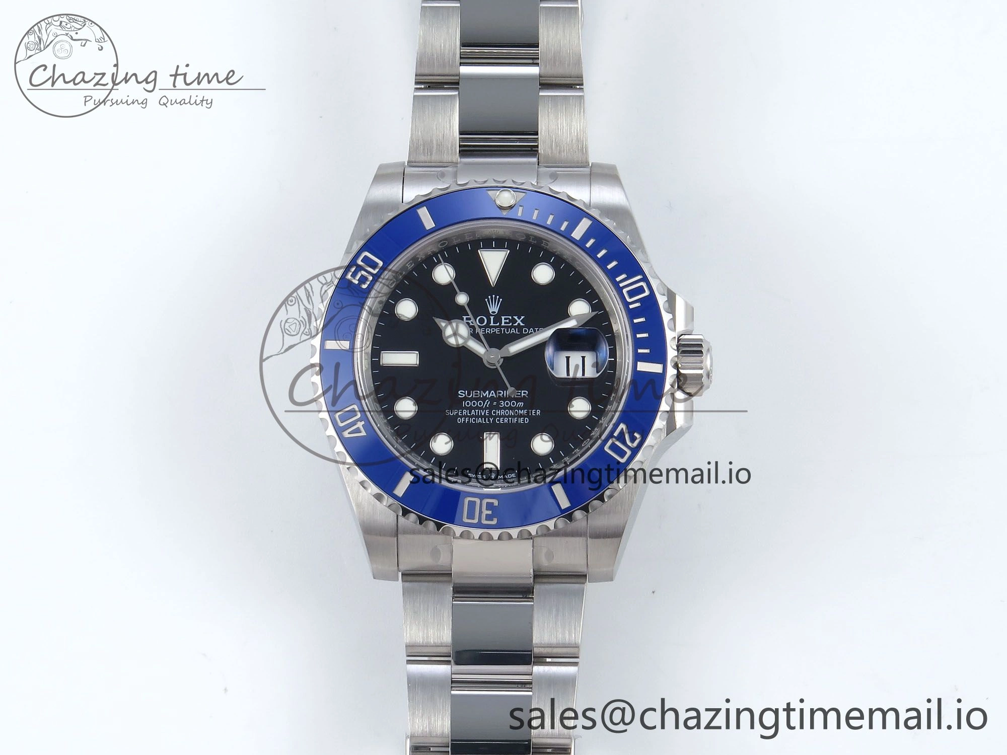 Submariner 126619 LB 904L SS THBF 1:1 Best Edition Black Dial On 904L SS Bracelet SH3235