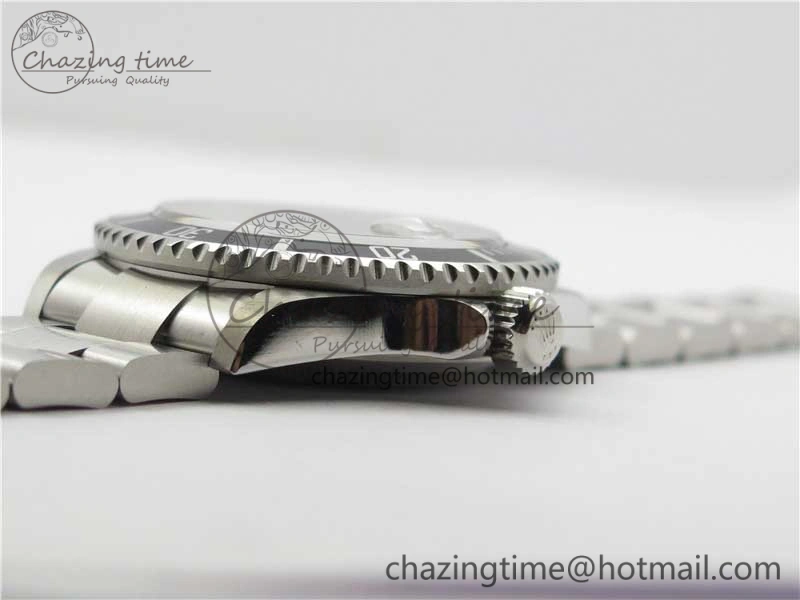 Submariner 16610 LN Black No Rehaut Engraving 904L Steel ARF1:1 Best Edition on SS Bracelet SH3135