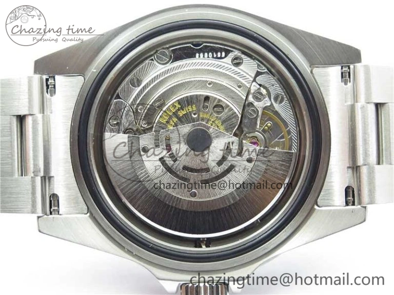 Submariner 16610 LV Green No Rehaut Engraving 904L Steel ARF1:1 Best Edition on SS Bracelet SH3135