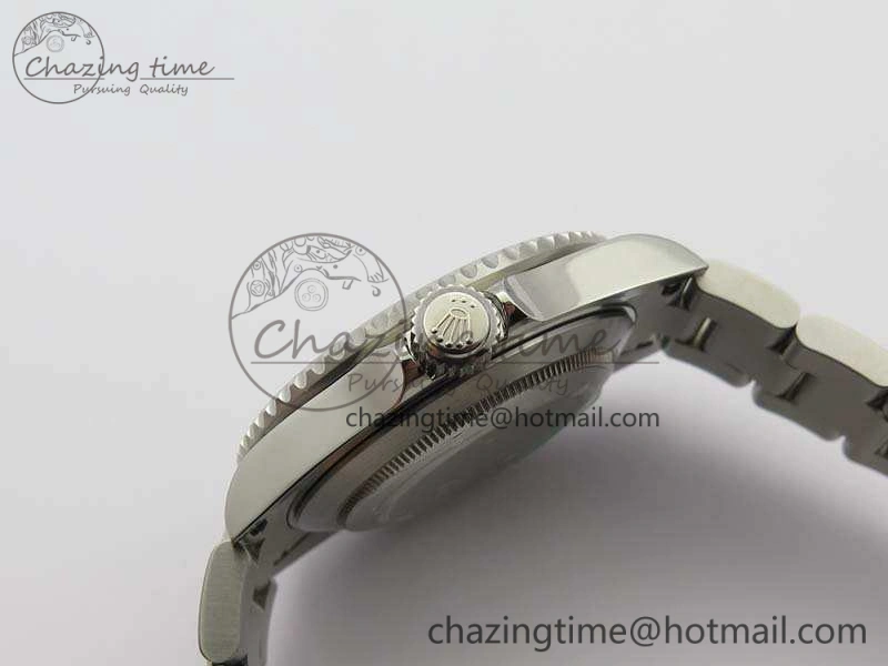 Submariner 16610 LV Green No Rehaut Engraving JF 1:1 Best Edition On SS Bracelet SH3135