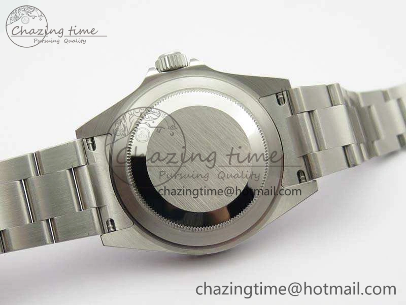 Submariner 16610 LV Green No Rehaut Engraving JF 1:1 Best Edition On SS Bracelet SH3135