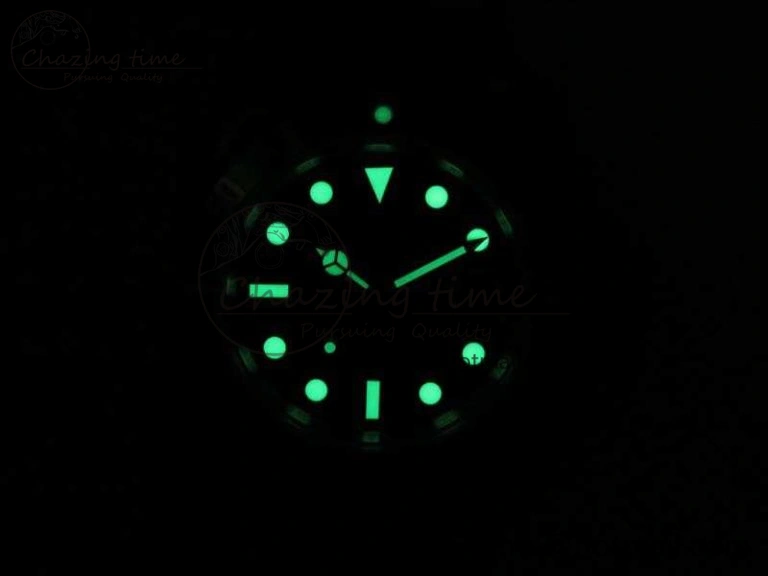 Submariner 16610 LV Green No Rehaut Engraving JF 1:1 Best Edition On SS Bracelet SH3135