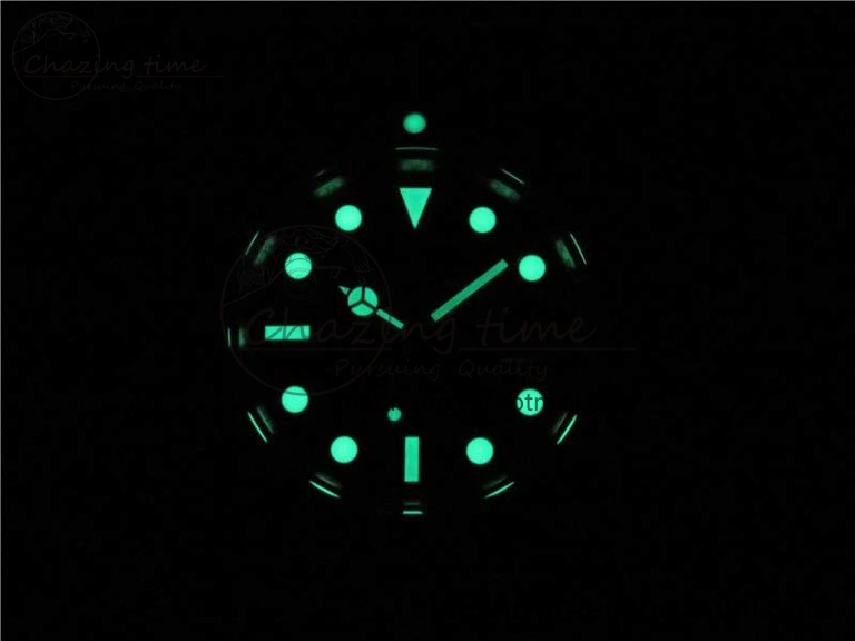 Submariner 16610 LV Kermit Green 904L Steel ARF1:1 Best Edition on SS Bracelet SH3135