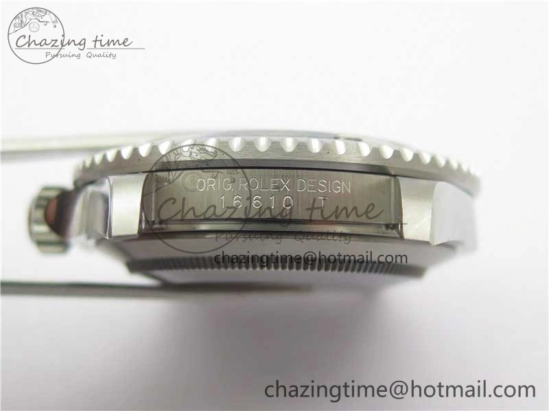 Submariner 16610 LV Kermit Green 904L Steel ARF1:1 Best Edition on SS Bracelet SH3135