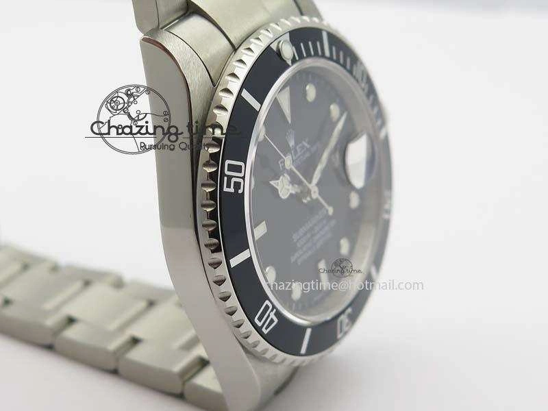 Submariner 16610LN SS BP-Maker Best Edition Black Dial Black Bezel On SS Bracelet SA3135