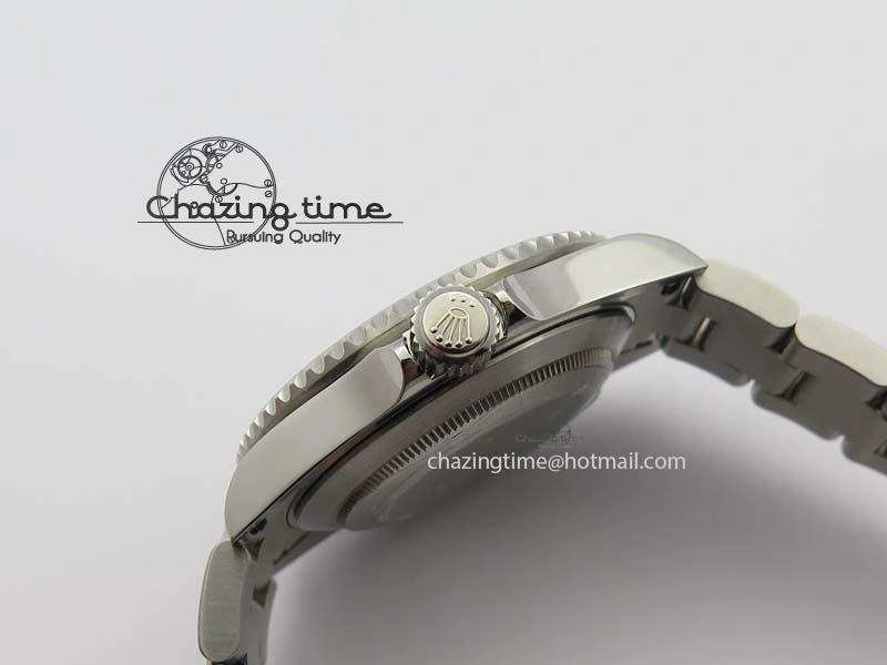 Submariner 16610LV SS Green Metal Bezel JF 1:1 Best Edition Black Dial On SS Bracelet SH3135