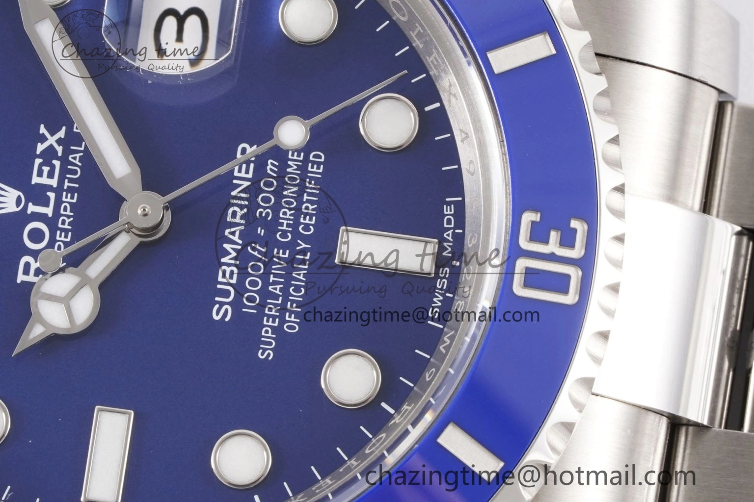 Submariner 40mm 116619 LB Blue Ceramic 904L Steel Clean 1:1 Best Edition VS3135