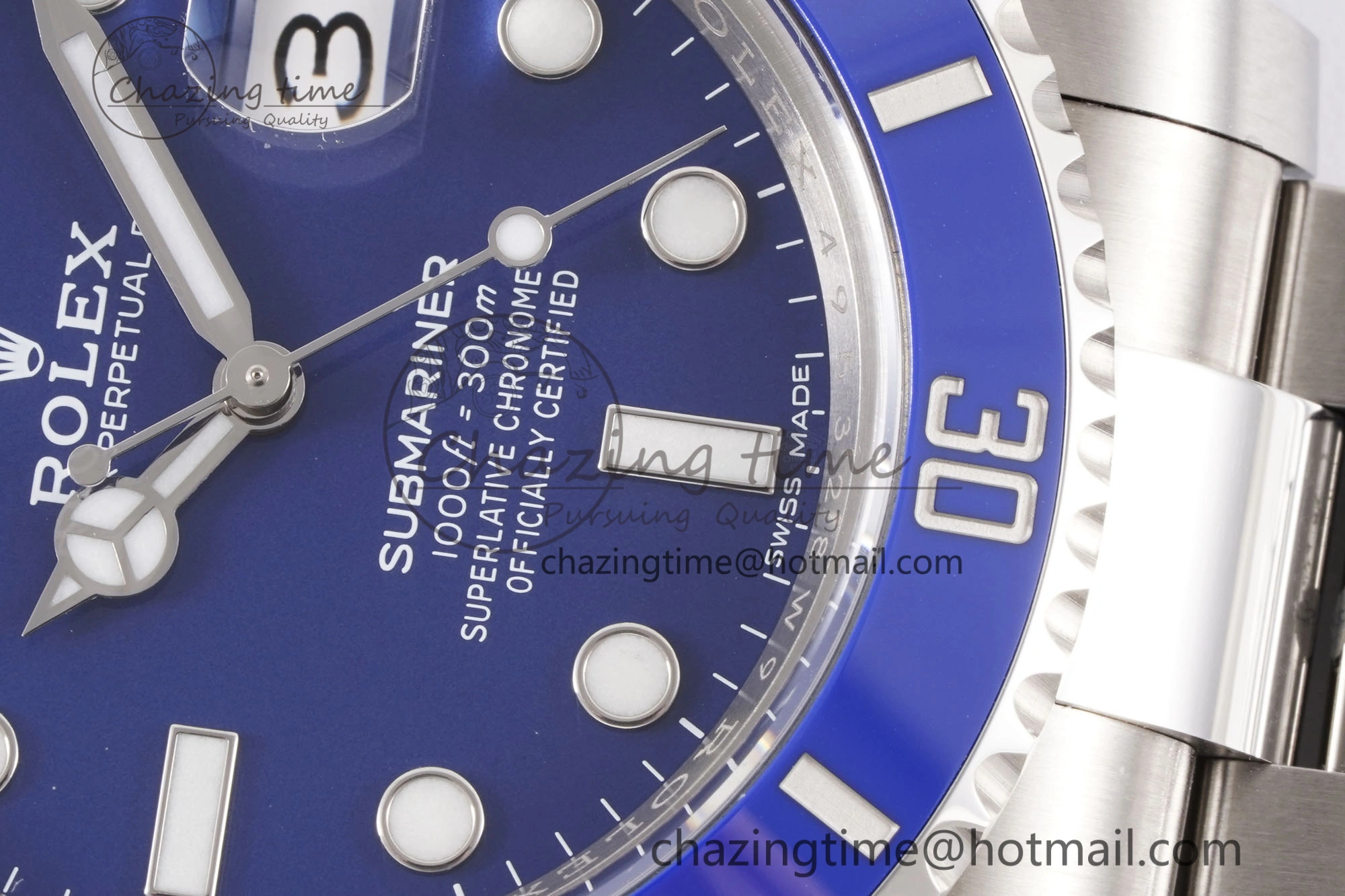 Submariner 40mm 116619 LB Blue Ceramic 904L Steel Clean 1:1 Best Edition VS3135