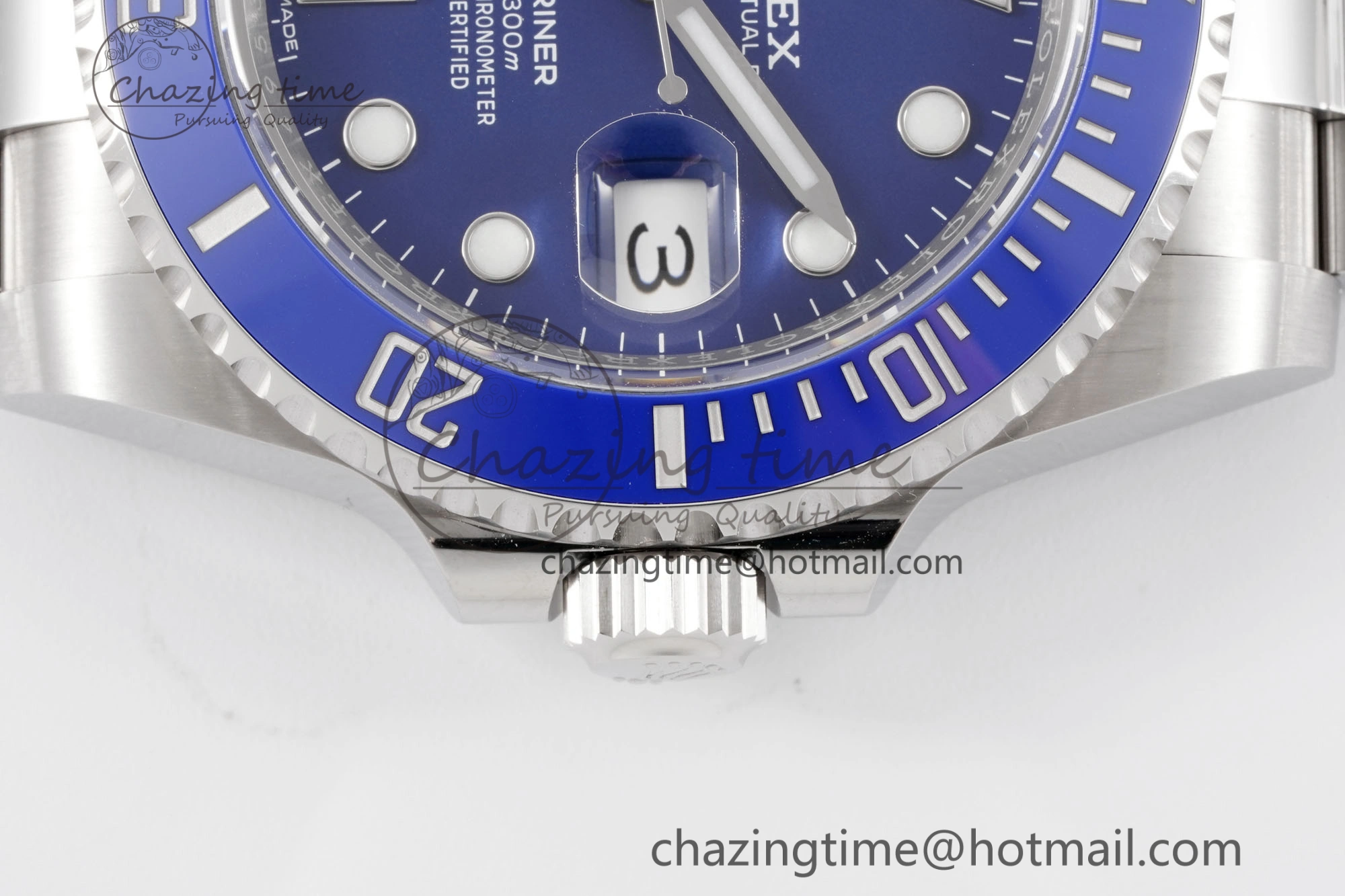 Submariner 40mm 116619 LB Blue Ceramic 904L Steel Clean 1:1 Best Edition VS3135