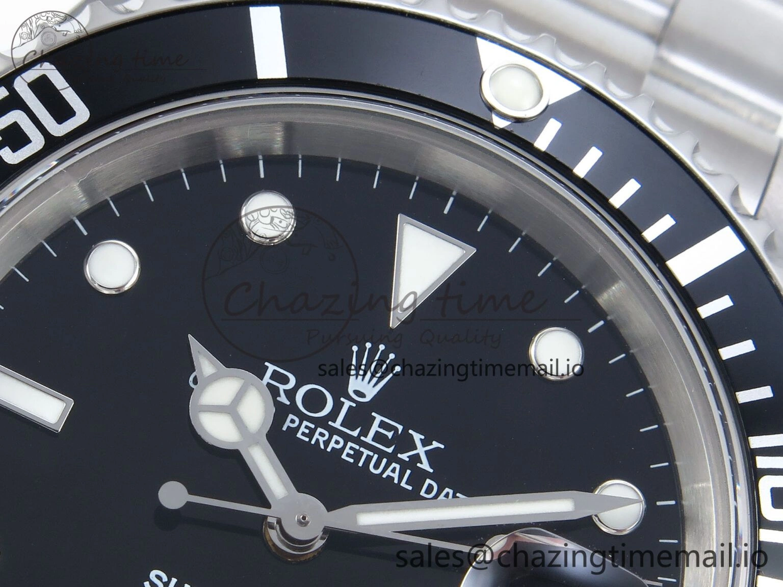 Submariner 40mm 16610 LN Black Ceramic TWF 1:1 Best Edition on Bracelet SH3135 (NO REHAUT ENGRAVING)