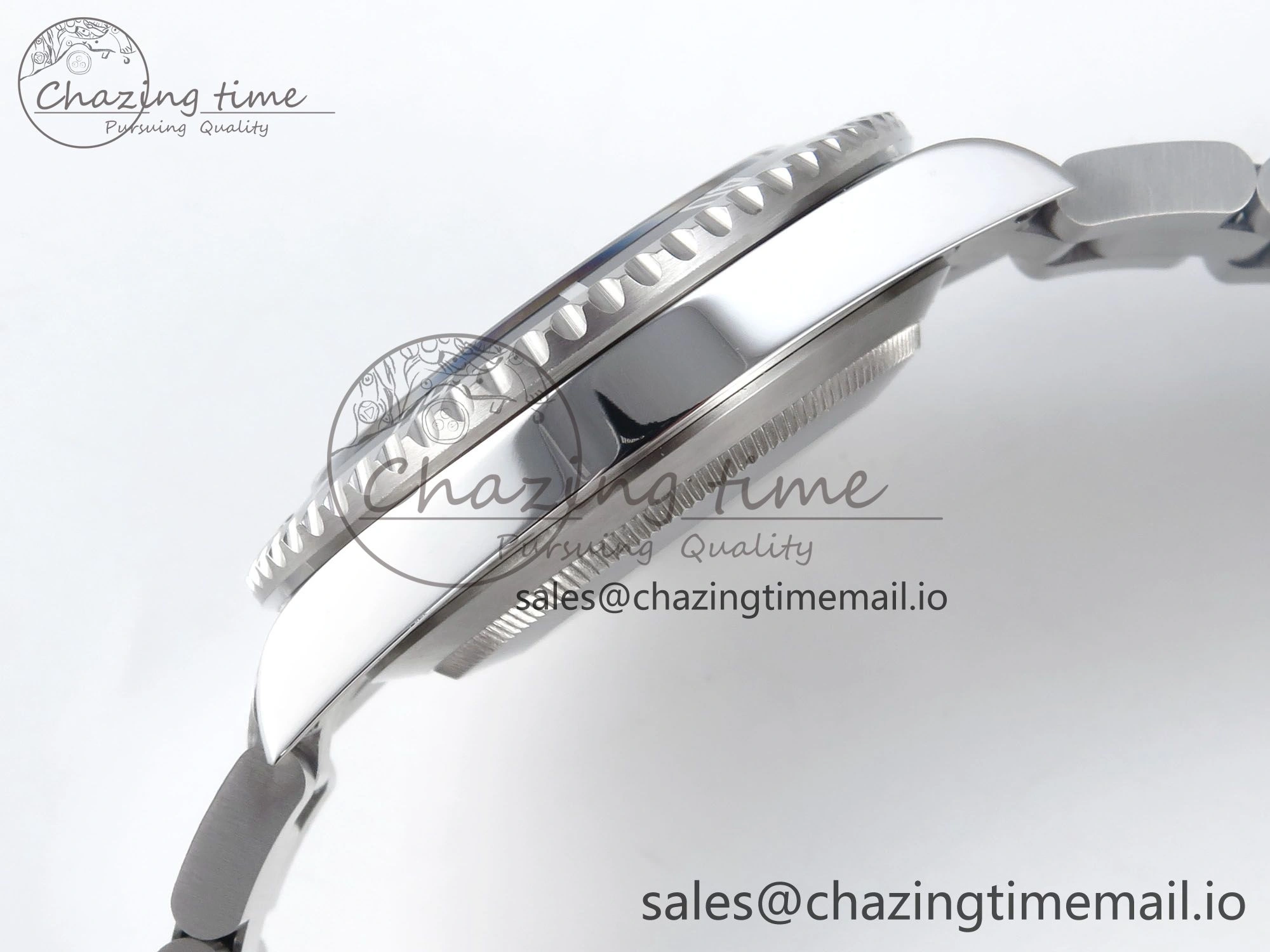 Submariner 40mm 16610 LN Black Ceramic TWF 1:1 Best Edition on Bracelet SH3135 (NO REHAUT ENGRAVING)