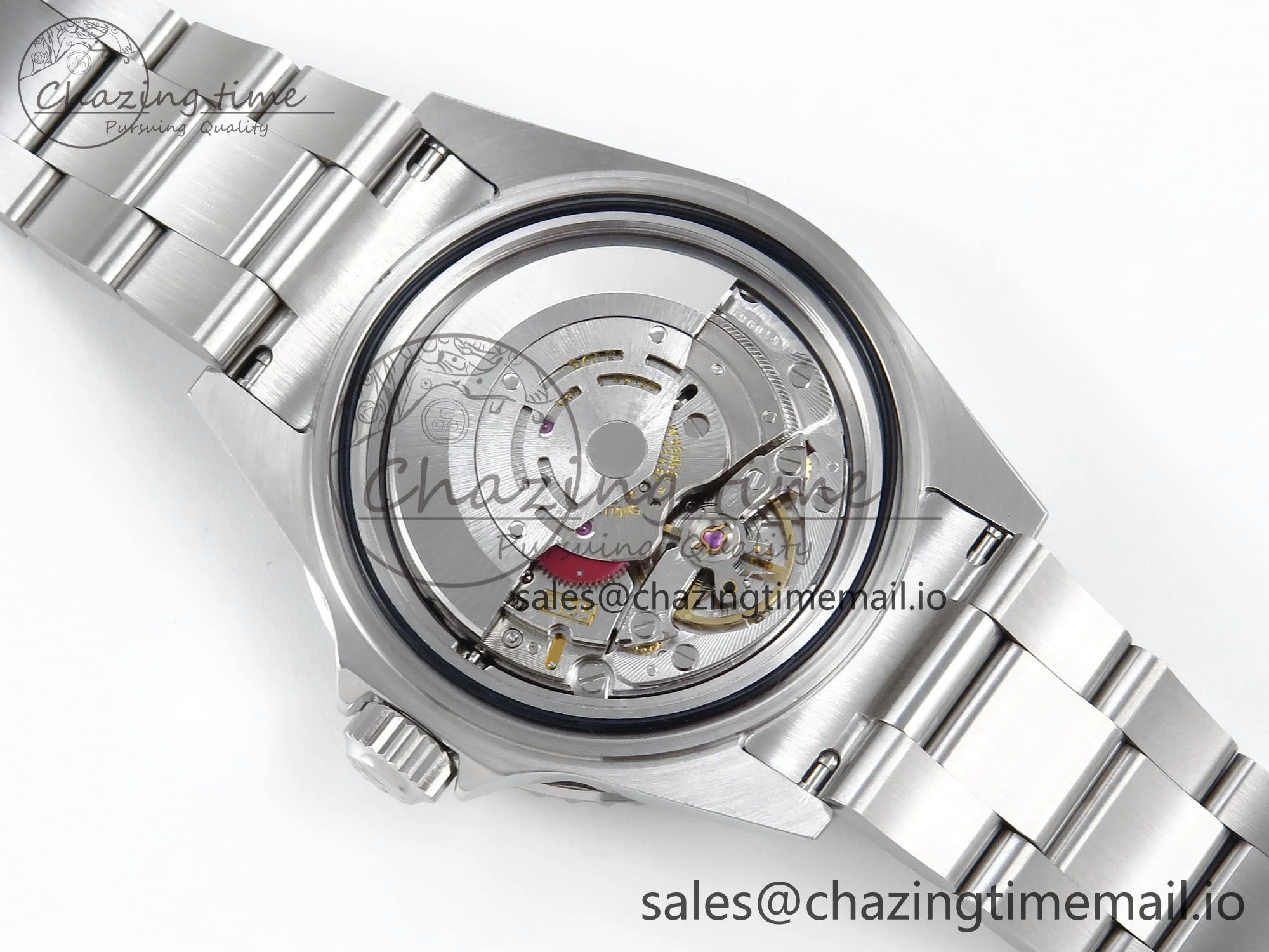 Submariner 40mm 16610 LN Black Ceramic TWF 1:1 Best Edition on Bracelet SH3135 (NO REHAUT ENGRAVING)