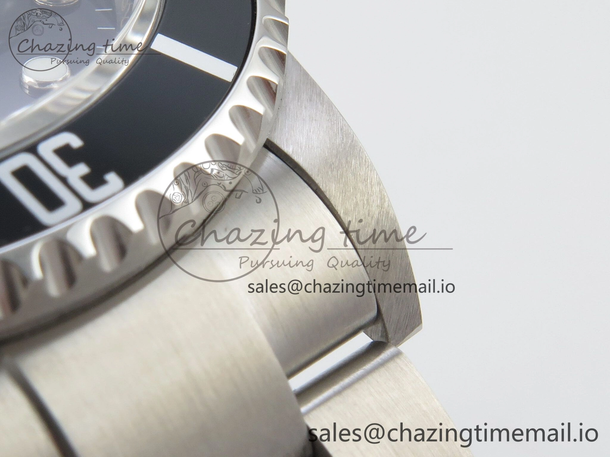 Submariner 40mm 16610 LN Black Ceramic TWF 1:1 Best Edition on Bracelet SH3135