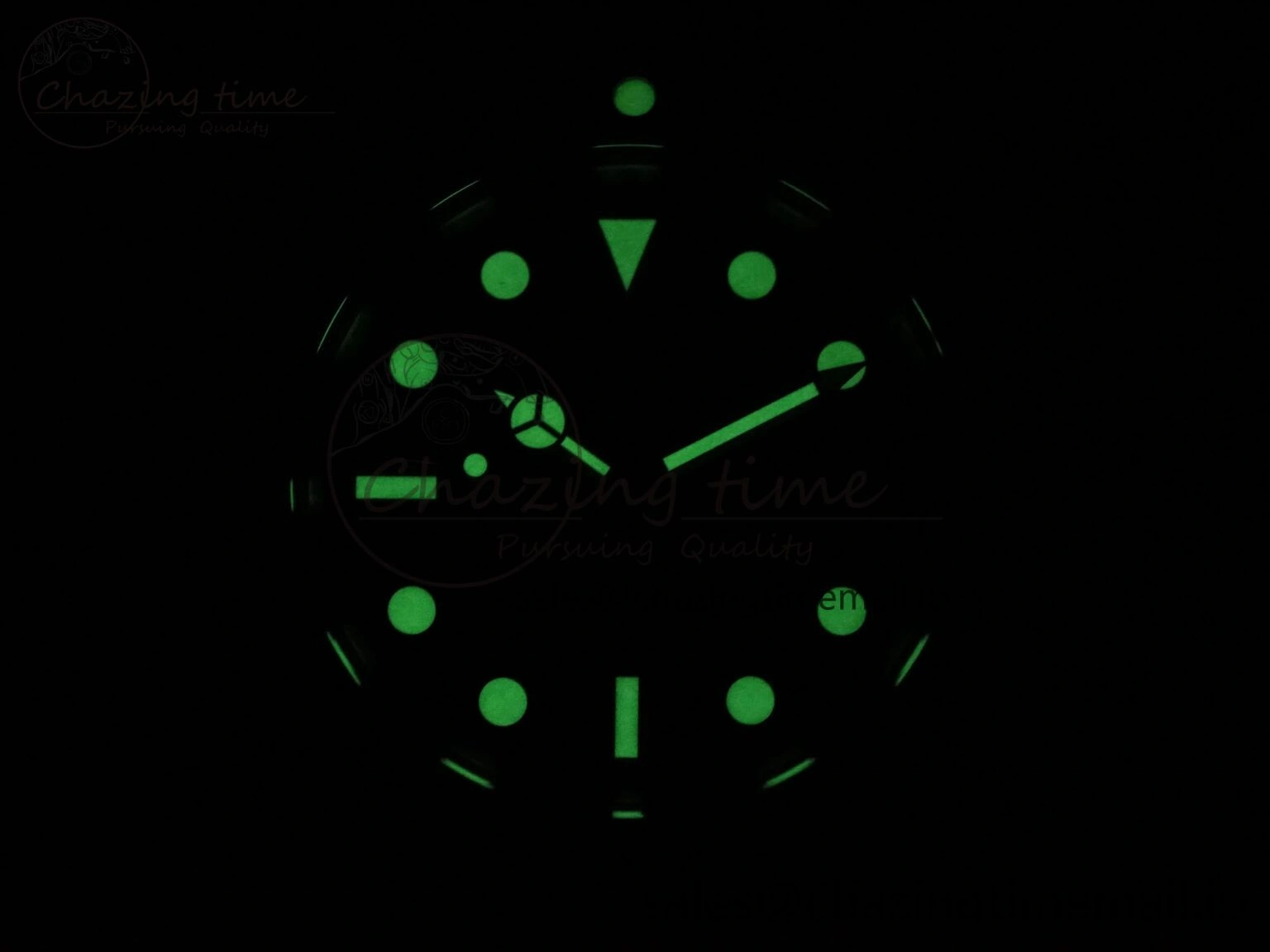 Submariner 40mm 16610 LV Green Ceramic TWF 1:1 Best Edition on Bracelet SH3135