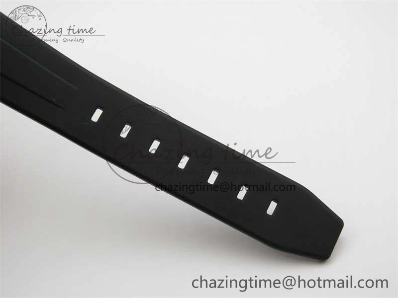 Submariner 40mm Black Ceramic 5GF Best Edition Cream Dial on Black Rubber Strap SA3135