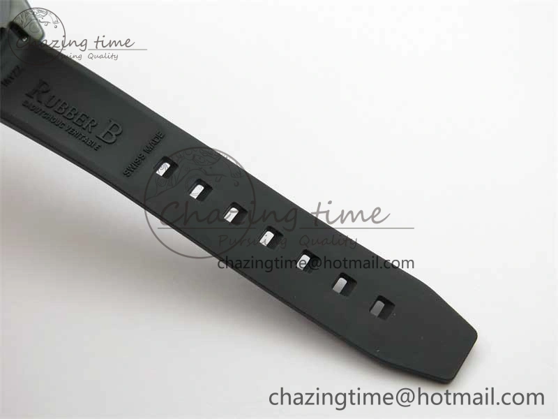Submariner 40mm Black Ceramic 5GF Best Edition Cream Dial on Black Rubber Strap SA3135