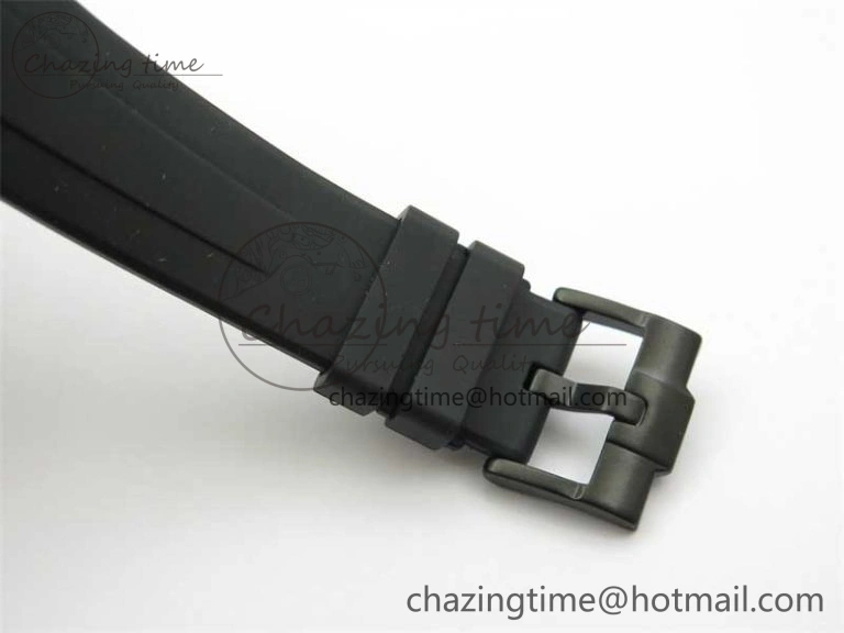 Submariner 40mm Black Ceramic 5GF Best Edition Cream Dial on Black Rubber Strap SA3135