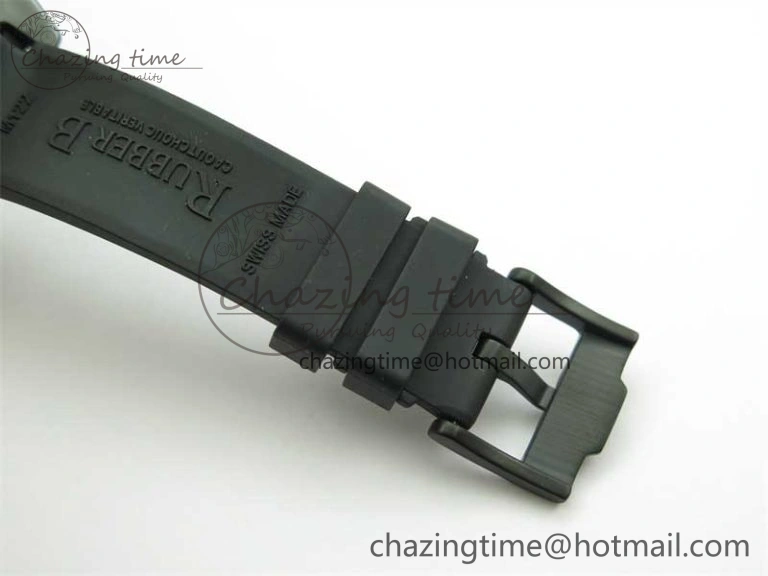 Submariner 40mm Black Ceramic 5GF Best Edition Cream Dial on Black Rubber Strap SA3135