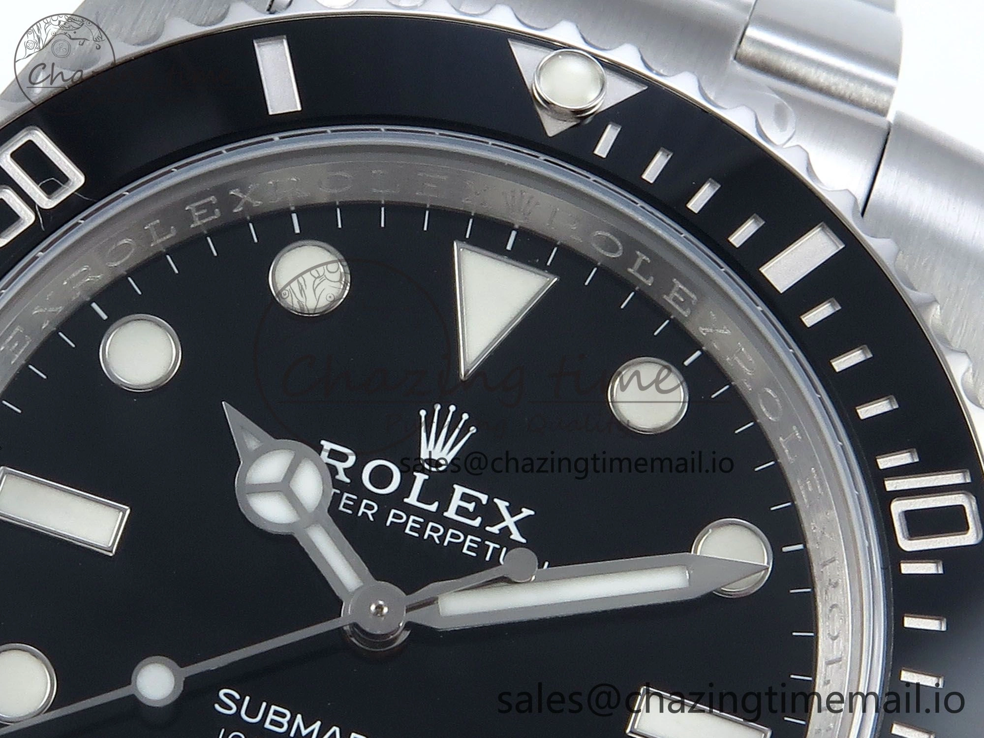 Submariner 40mm No Date 114060 SS ARF 1:1 Best Edition Steel Black Dial 904L SS Oyster Bracelet SH3130