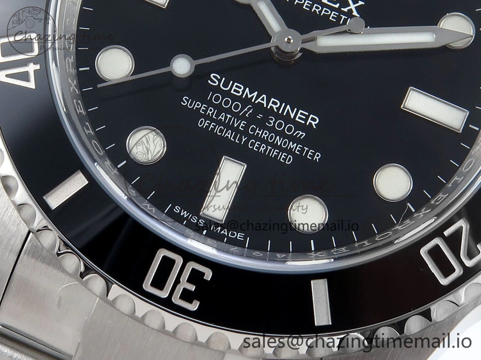 Submariner 40mm No Date 114060 SS ARF 1:1 Best Edition Steel Black Dial 904L SS Oyster Bracelet SH3130