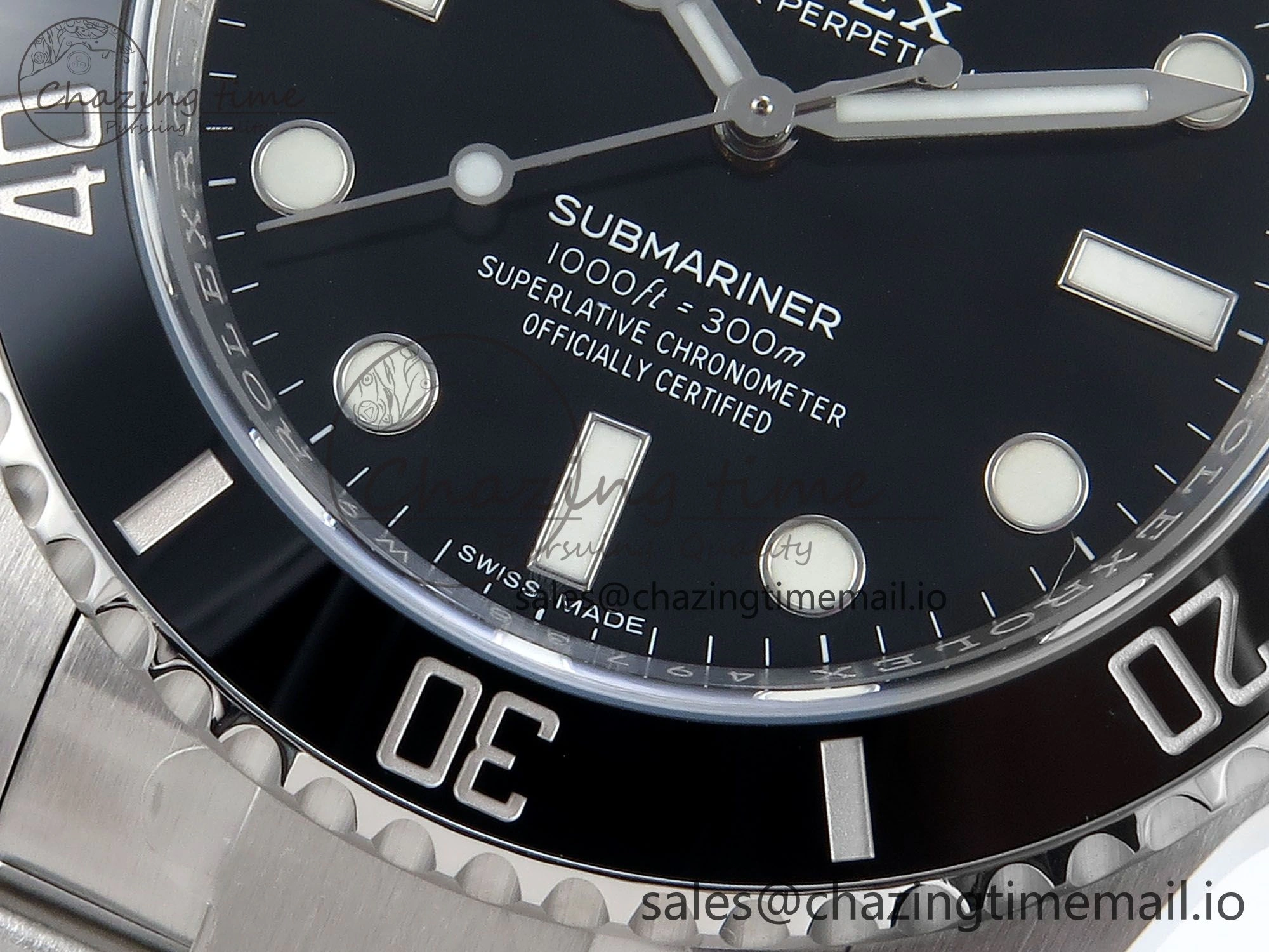 Submariner 40mm No Date 114060 SS ARF 1:1 Best Edition Steel Black Dial 904L SS Oyster Bracelet SH3130