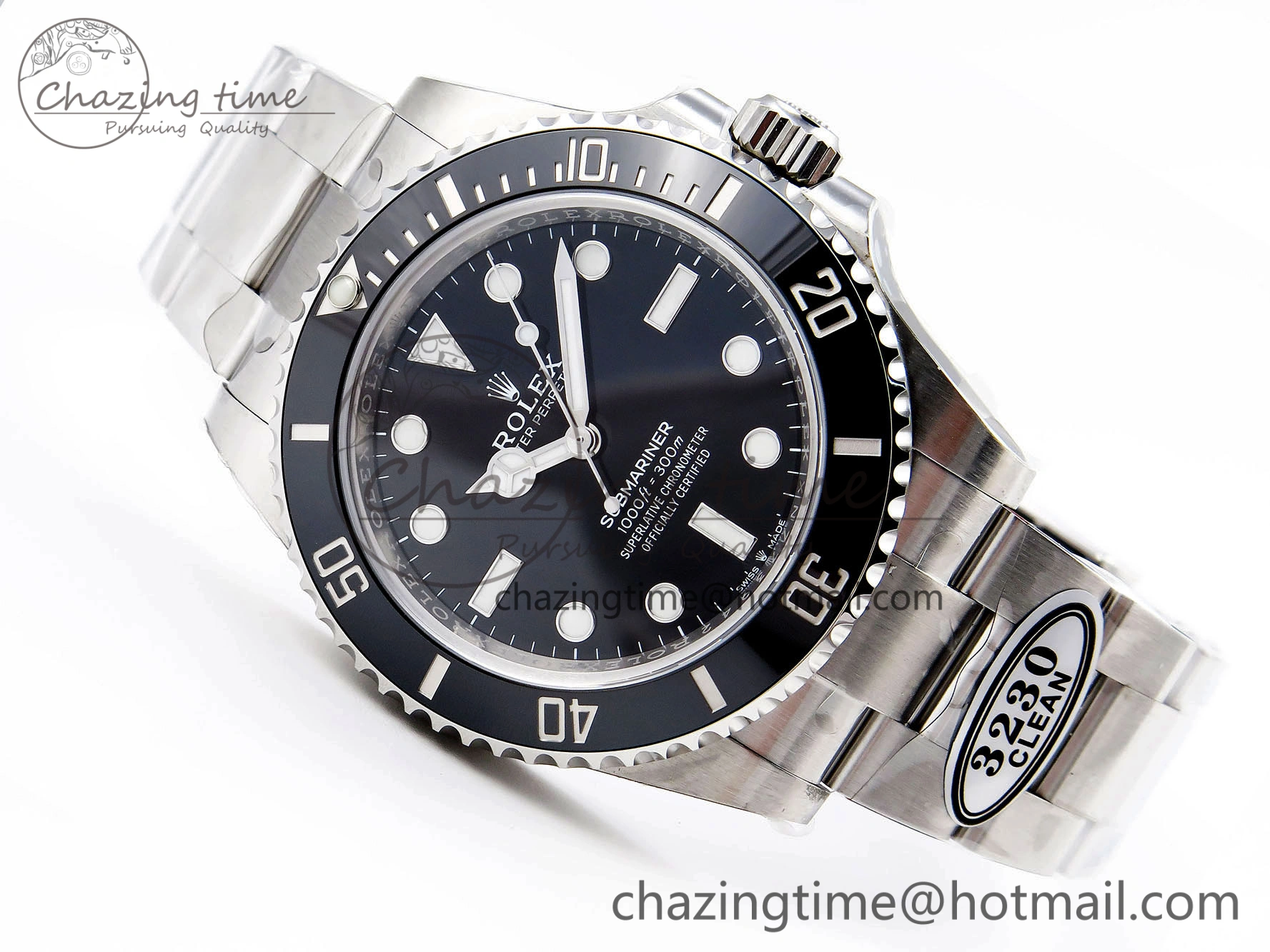 Submariner 41mm 124060 No Date 904L Steel Clean 1:1 Best Edition VR3230