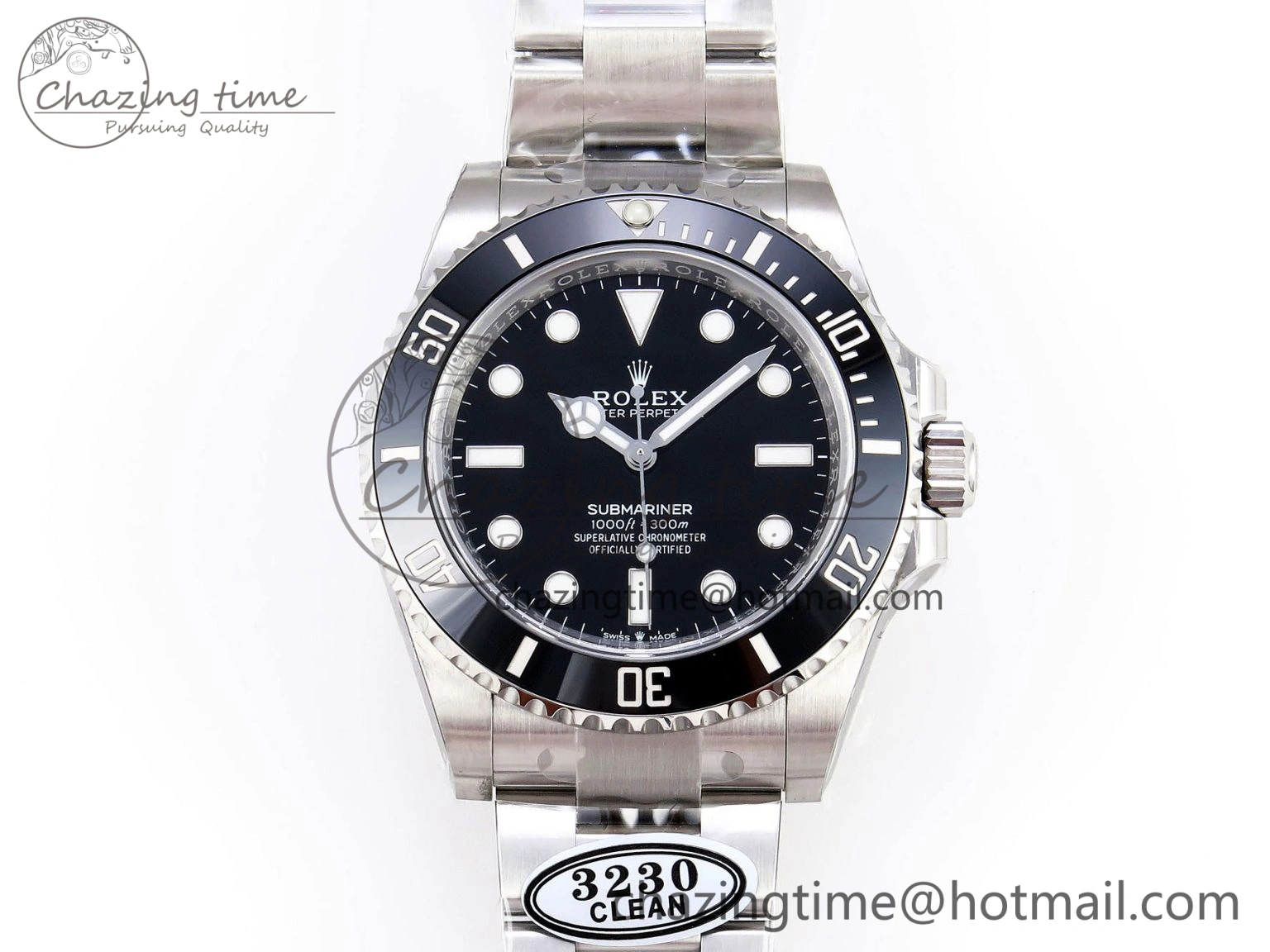 Submariner 41mm 124060 No Date 904L Steel Clean 1:1 Best Edition VR3230