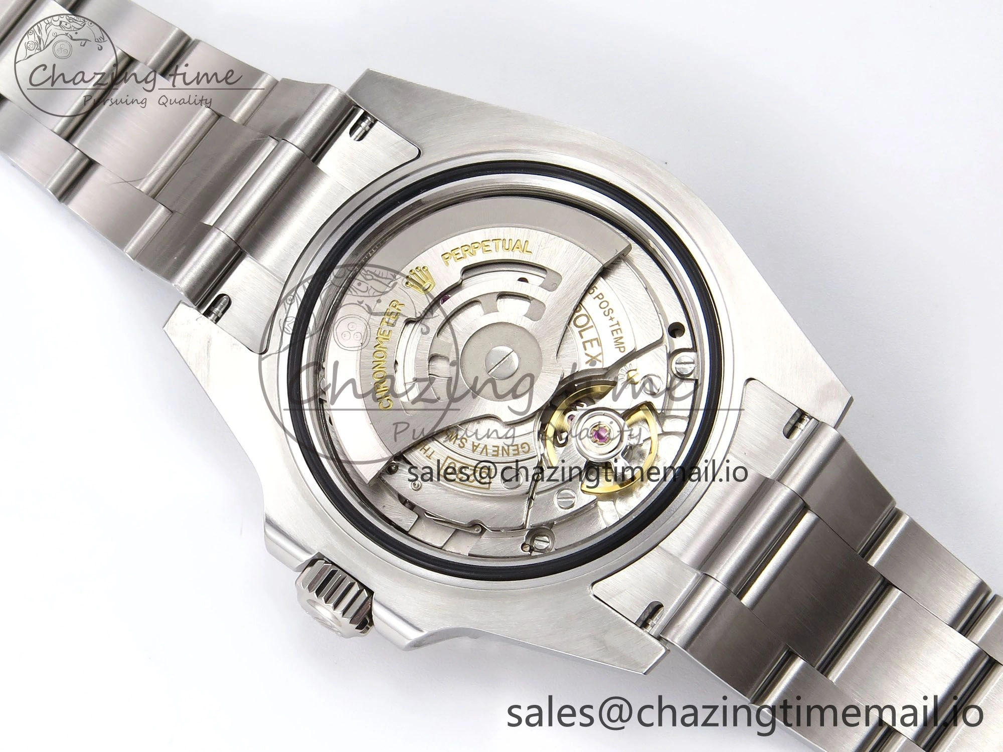 Submariner 41mm 124060 No Date SS EWEF Best Edition Black Dial on SS Bracelet A3230