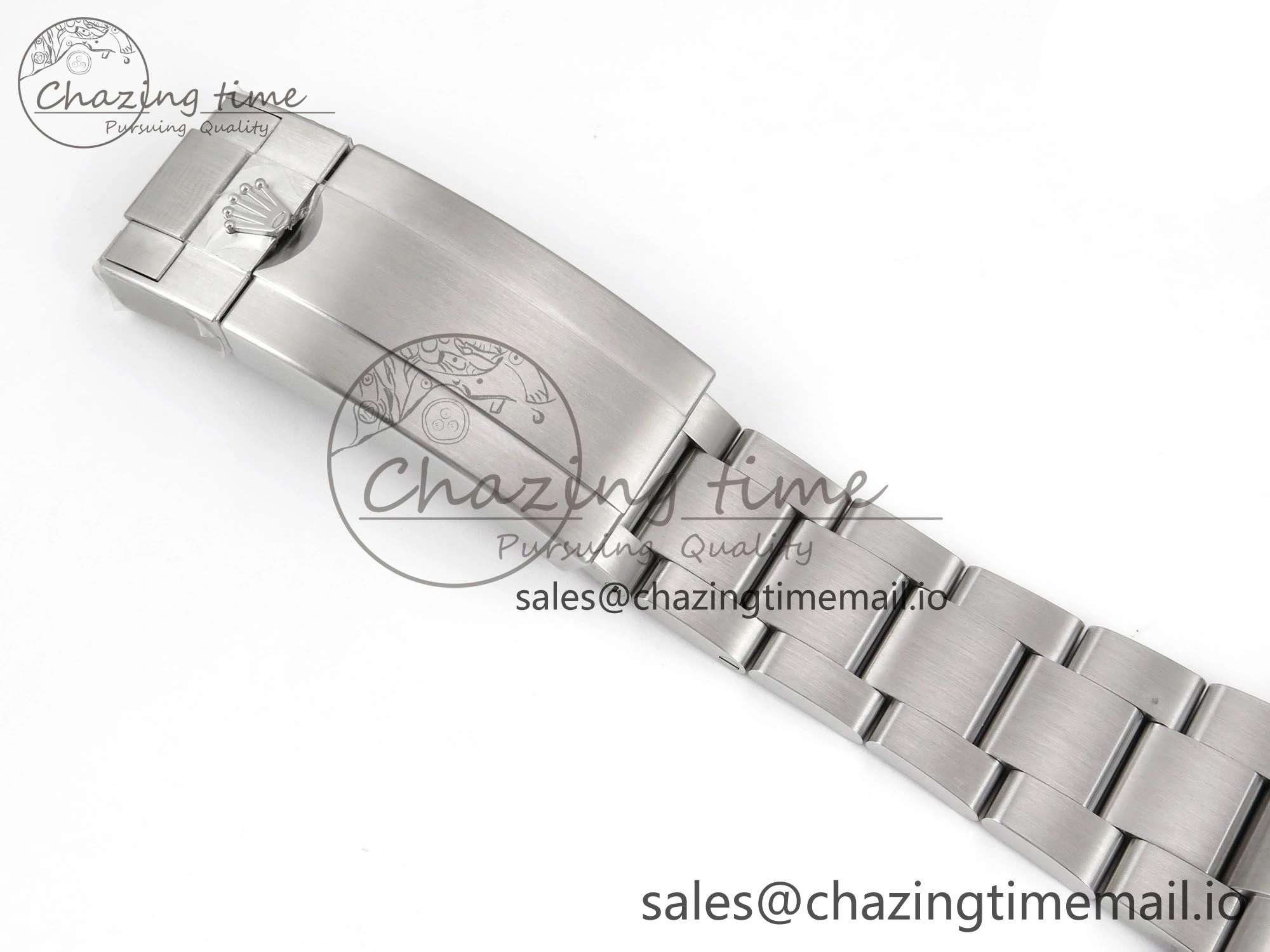 Submariner 41mm 124060 No Date SS EWEF Best Edition Black Dial on SS Bracelet A3230