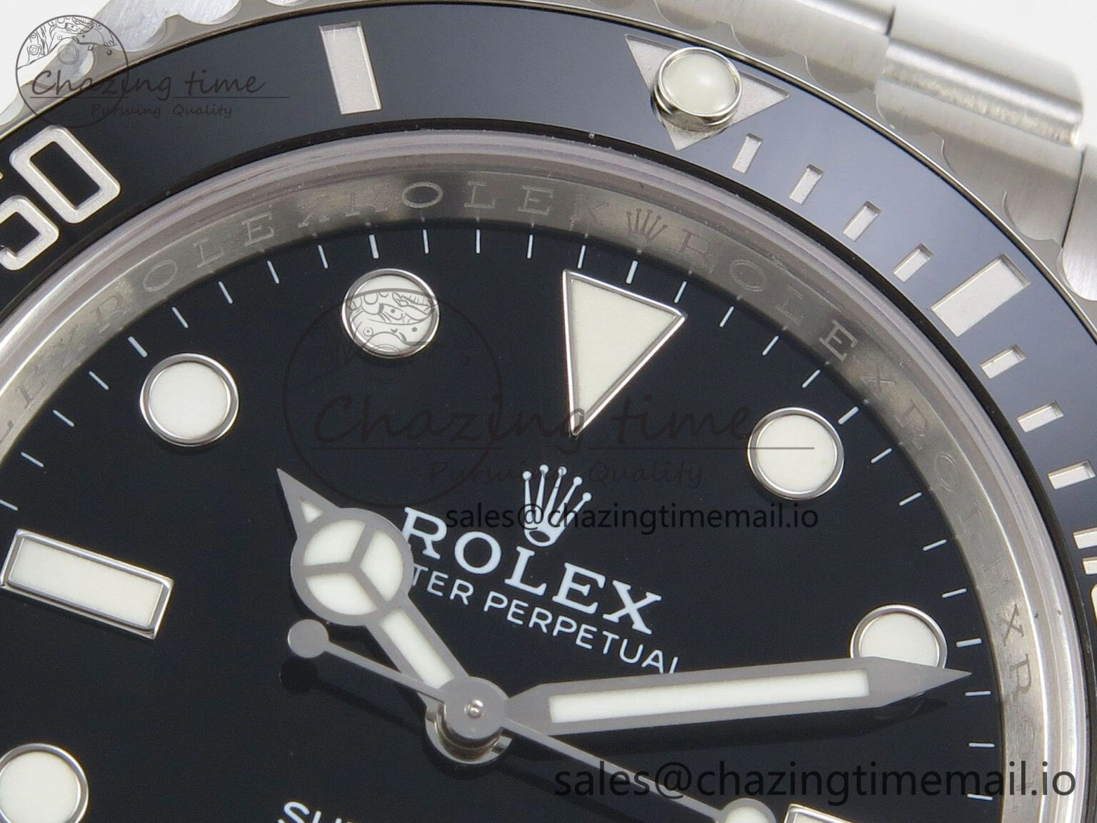 Submariner 41mm 124060 No Date THBF 904L Black Ceramic 1:1 Best Edition on SS Bracelet SH3230