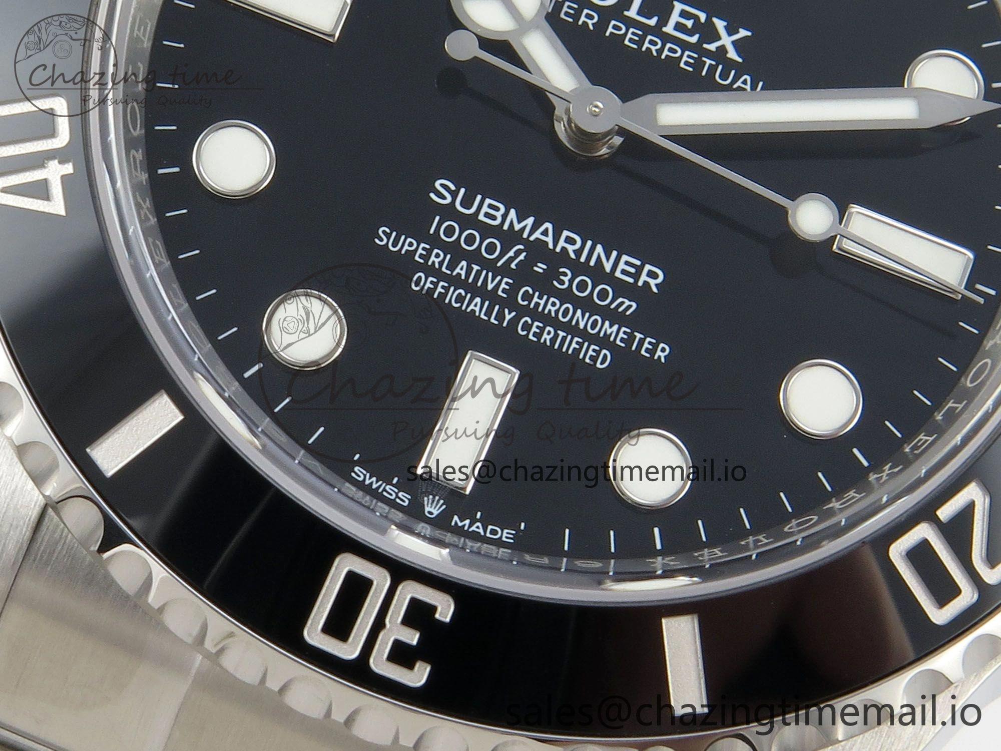 Submariner 41mm 124060 No Date THBF 904L Black Ceramic 1:1 Best Edition on SS Bracelet SH3230