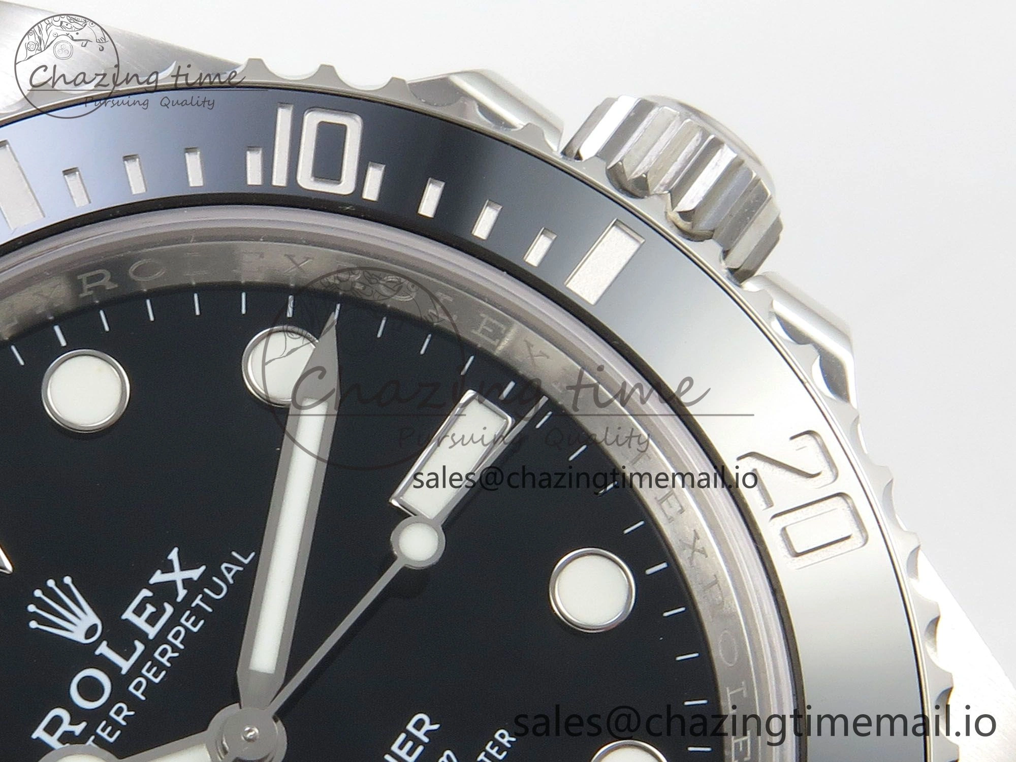 Submariner 41mm 124060 No Date THBF 904L Black Ceramic 1:1 Best Edition on SS Bracelet SH3230