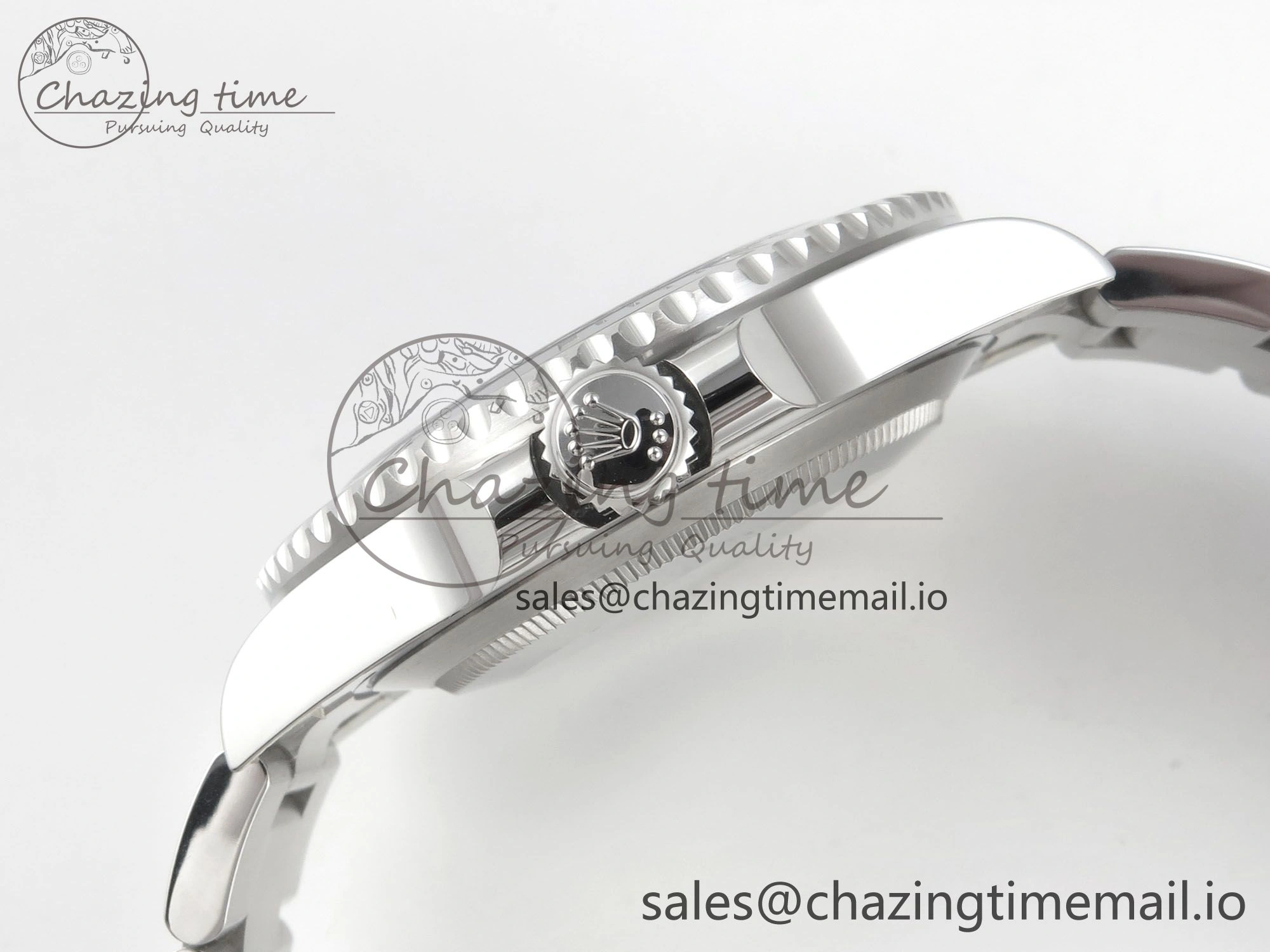 Submariner 41mm 124060 No Date THBF 904L Black Ceramic 1:1 Best Edition on SS Bracelet SH3230