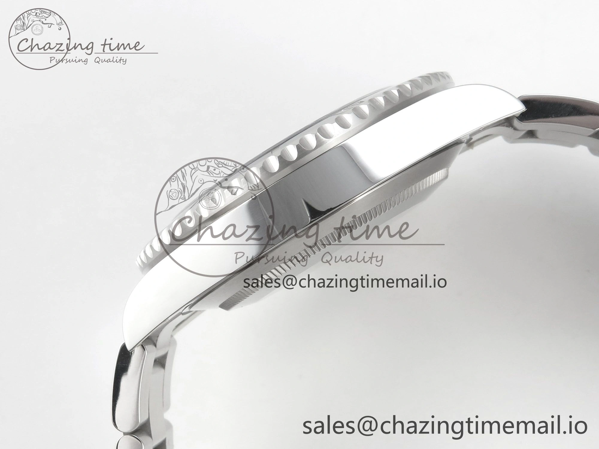 Submariner 41mm 124060 No Date THBF 904L Black Ceramic 1:1 Best Edition on SS Bracelet SH3230