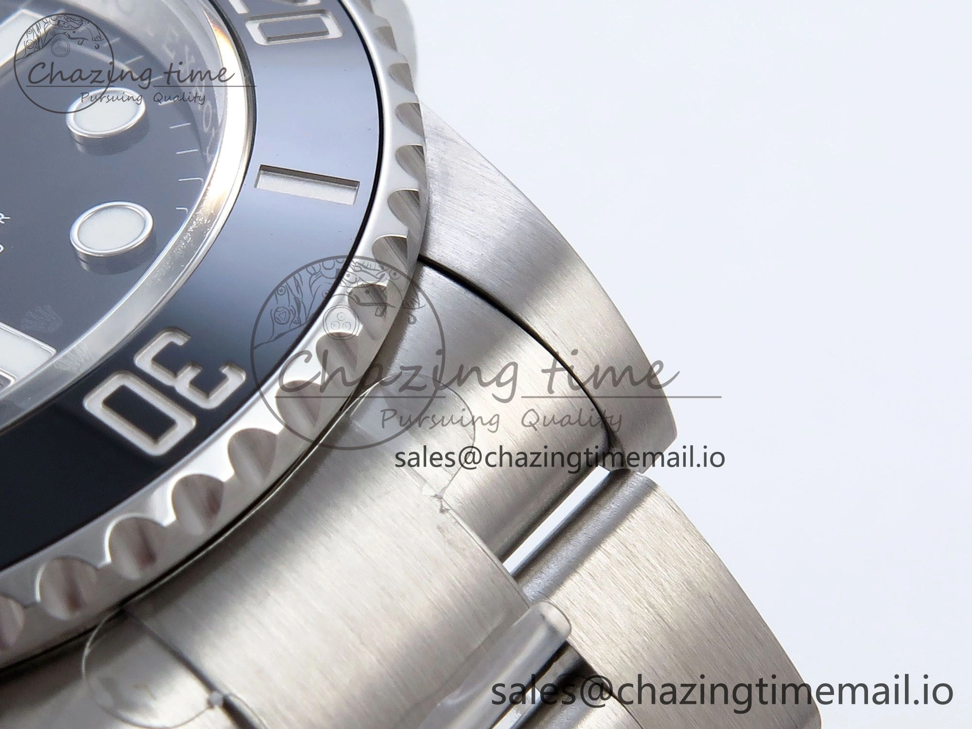 Submariner 41mm 124060 No Date VSF 1:1 Best Edition Black Ceramic on SS Bracelet VS3230